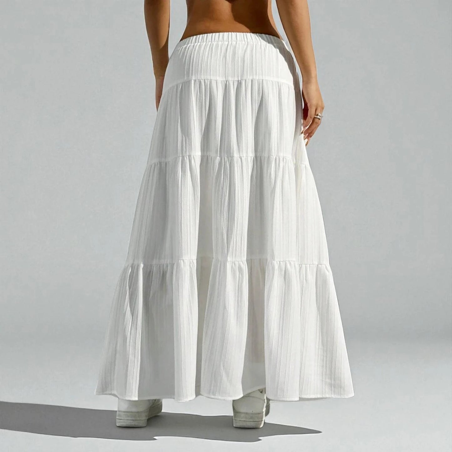 Jupe Longue Blanche Bohème