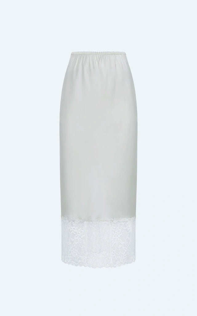 Jupe Midi Blanche