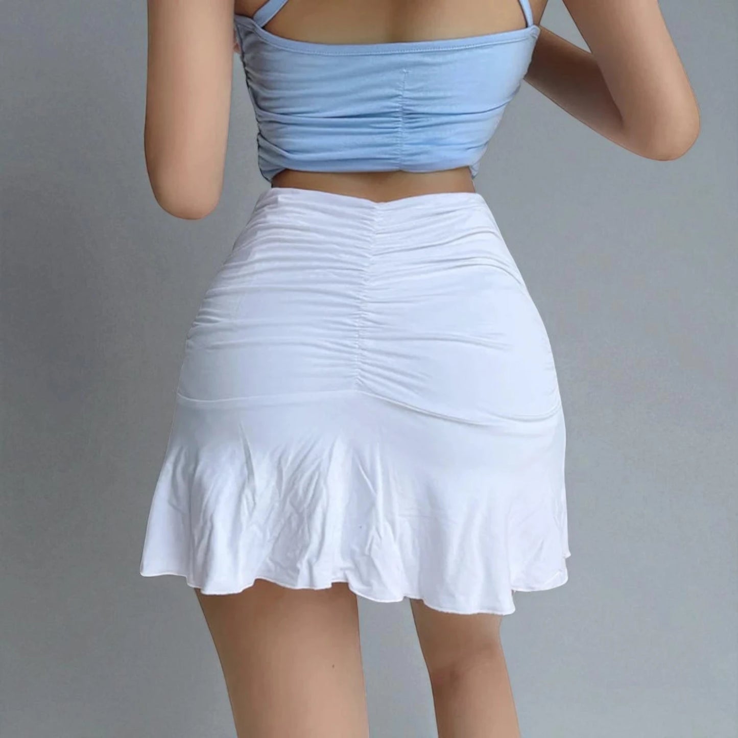 Jupe Blanche Femme Courte