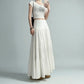 Jupe Longue Blanche Fluide