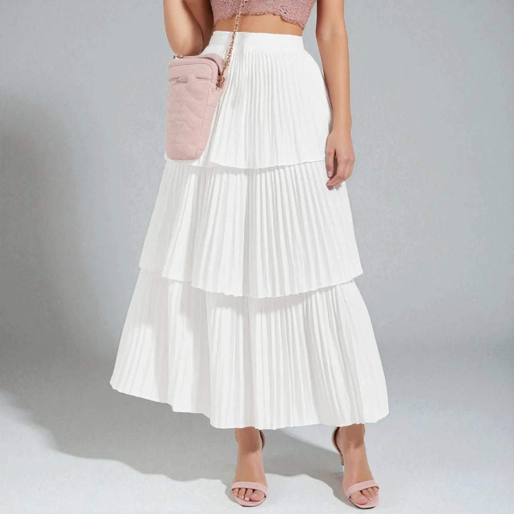 Jupe plissée chic