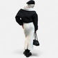 Jupe blanche hiver femme