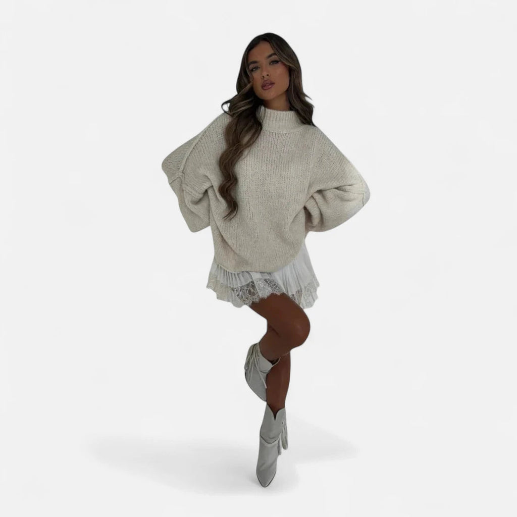 Jupe blanche dentelle femme