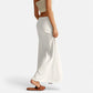 Jupe blanche droite