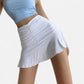 Jupe blanche femme courte