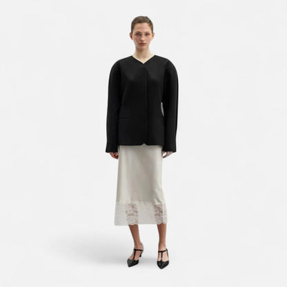 Jupe midi blanche