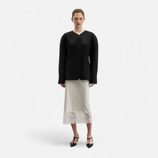 Jupe midi blanche