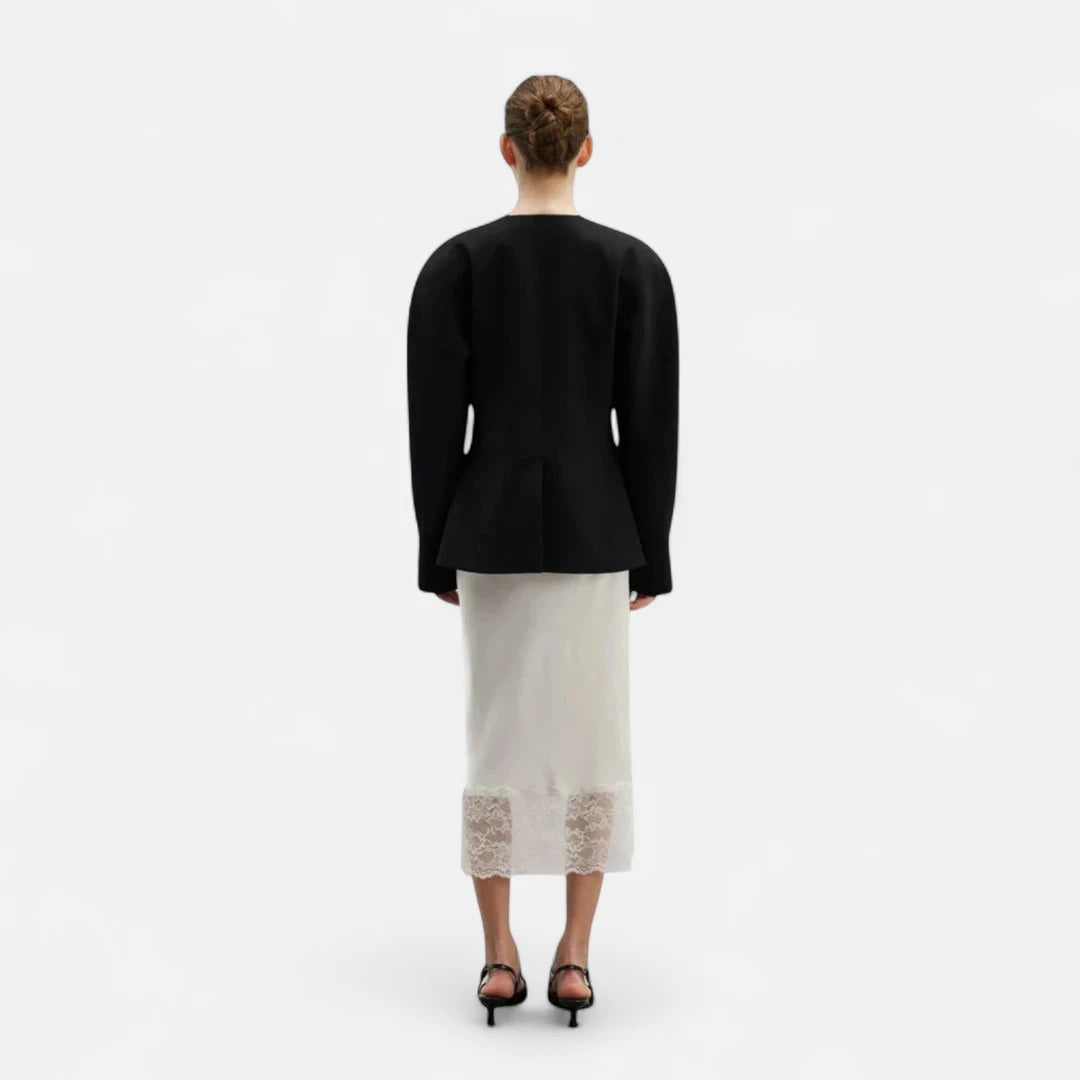 Jupe midi blanche