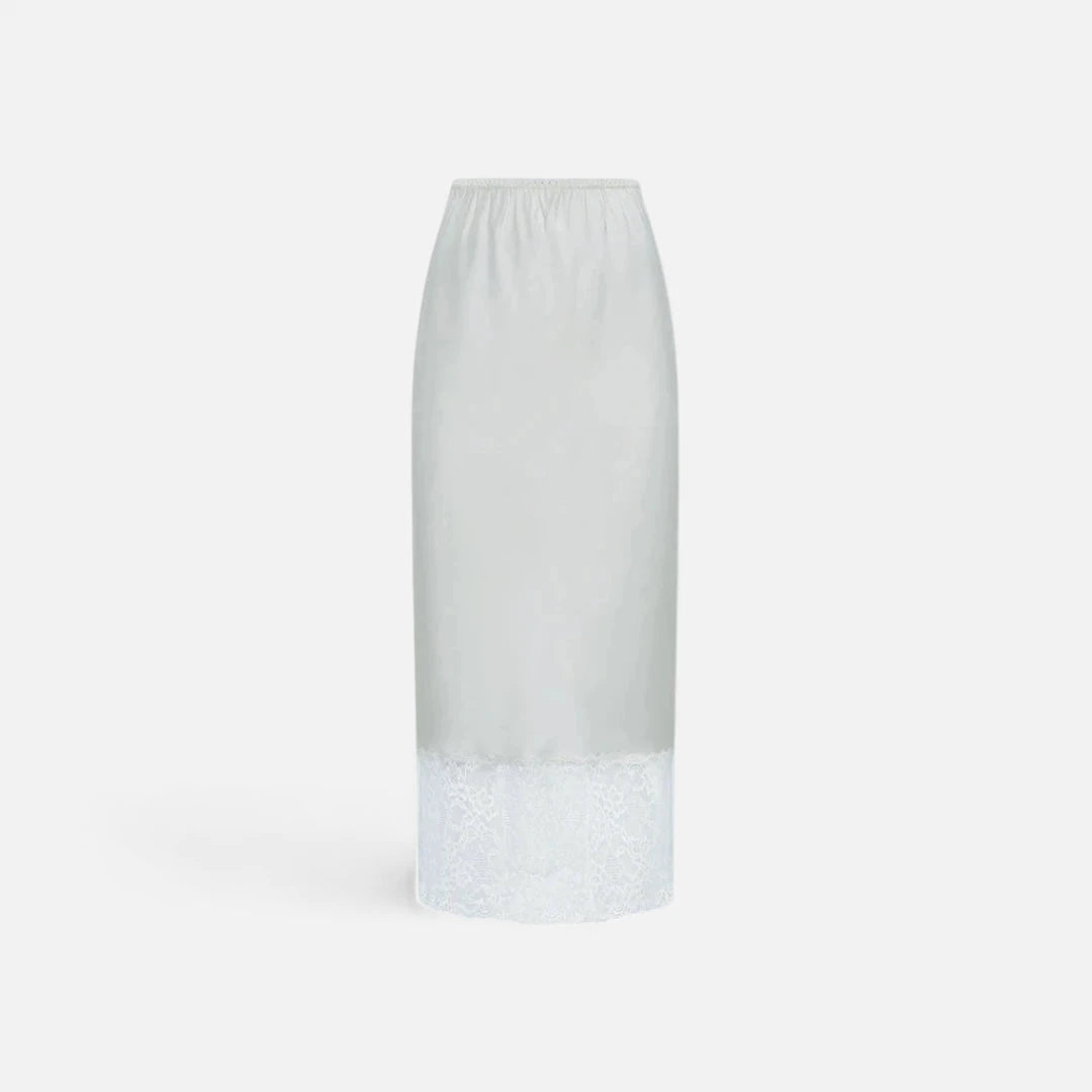 Jupe midi blanche