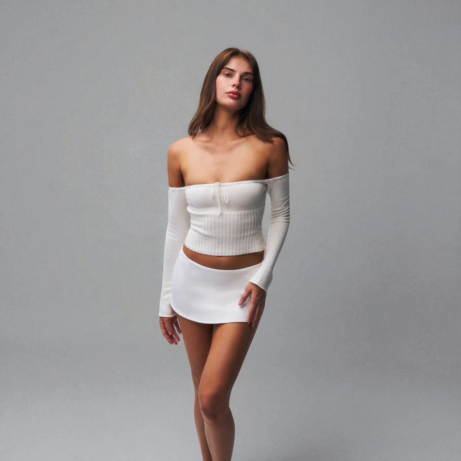 Mini Jupe Blanche Sexy