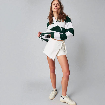 Short Jupe Blanche