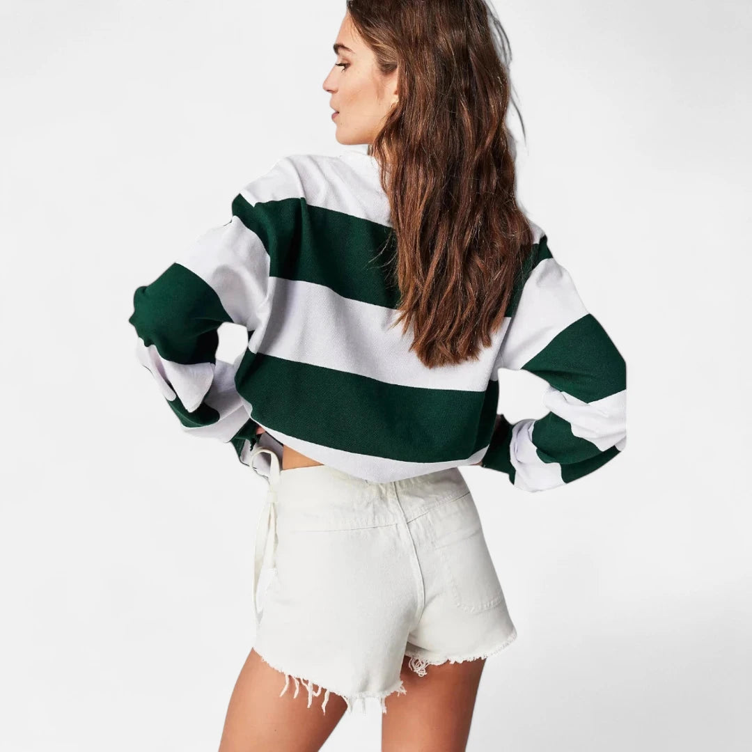 Short jupe blanche